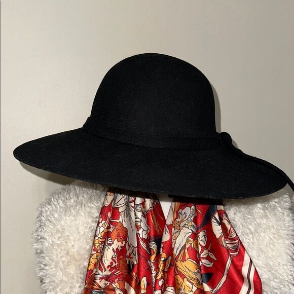 ASSQI Black Vintage Style Dome Fedora Wool Hat main image 6